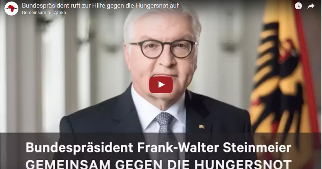 Screenshot Videobotschaft Bundespraesident