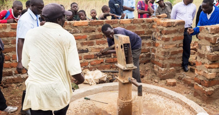 Sambia-Reise: Brunnenprojekt in Mukuni. Foto: GEMEINSAM FÜR AFRIKA