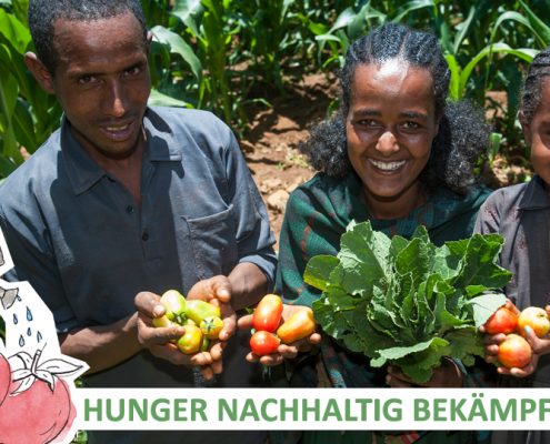 Die Mitgliedsorganisationen von GEMEINSAM FÜR AFRIKA setzen sich für eine vielfältige Ernährung ein._©Rainer Kwiotek/Menschen für Menschen