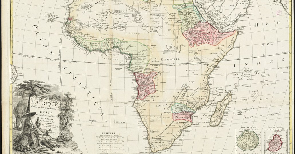 Landkarte Afrika - CC BY 2.0 L'Afrique divisée en ses principaux états, Norman B. Leventhal Map Center, https://www.flickr.com/photos/normanbleventhalmapcenter/20748221221/